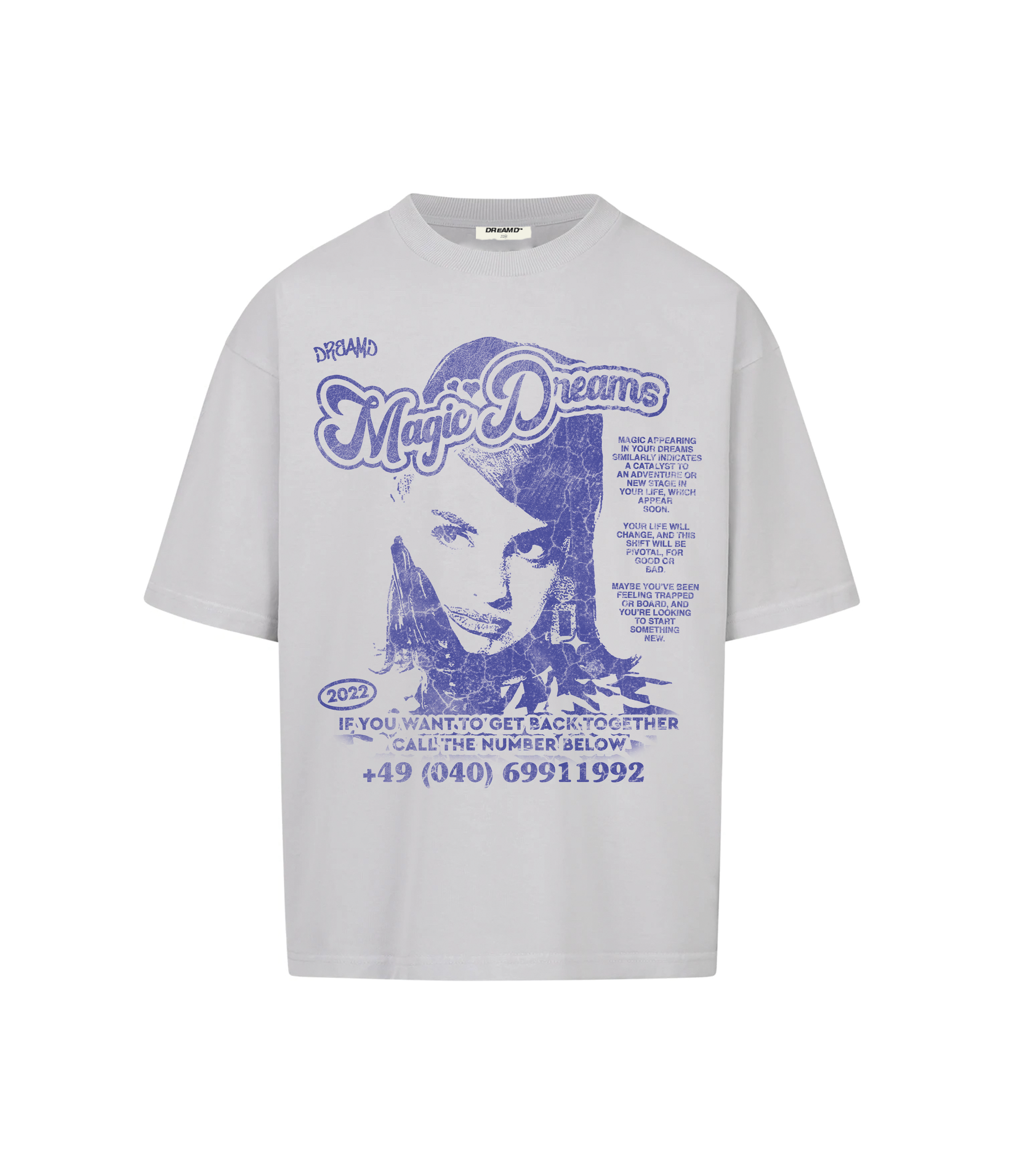 GIRLFRIEND 2.0 TEE GREY (350 GSM)