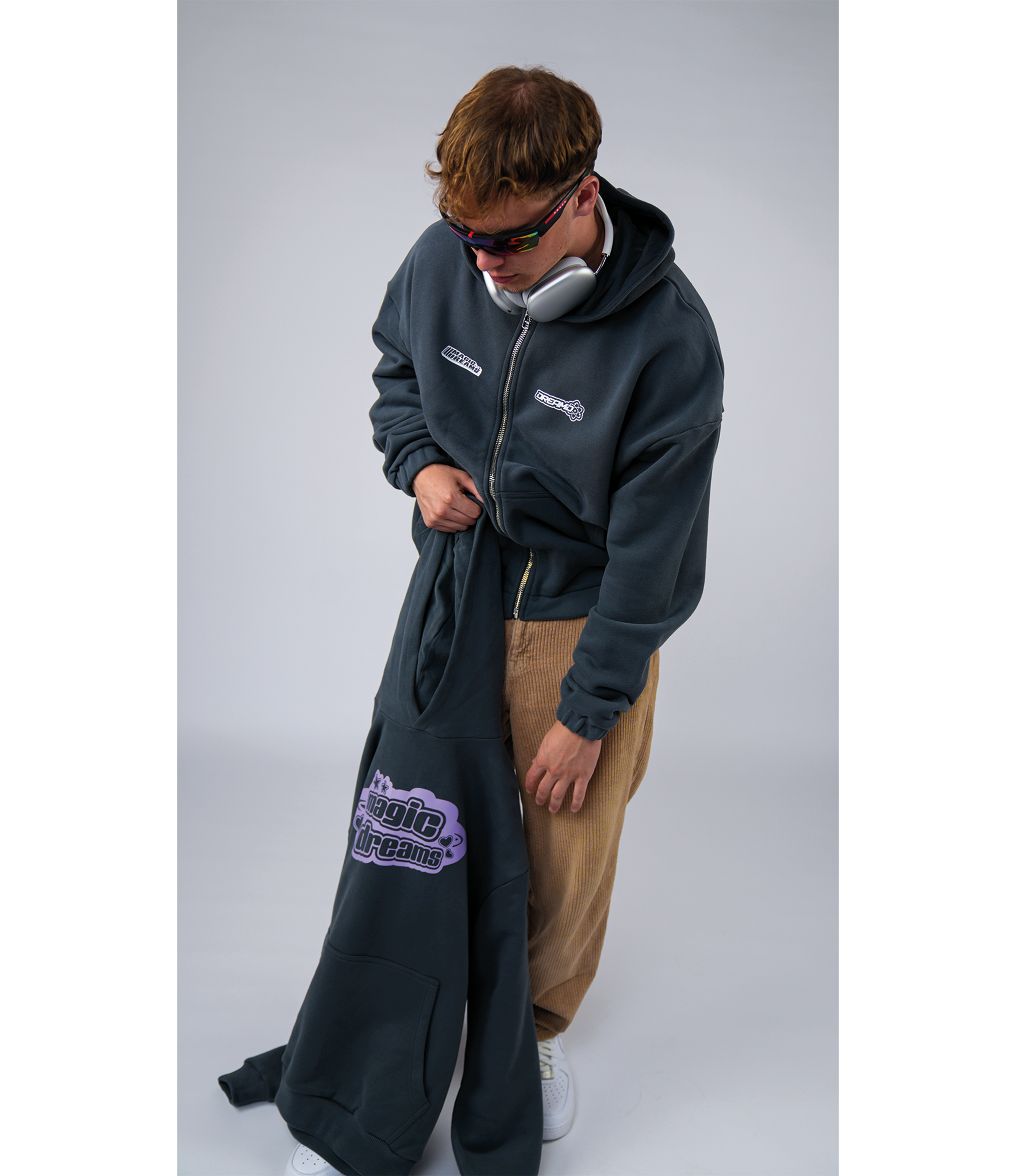 FINESS ZIPPER STONE (430 GSM)