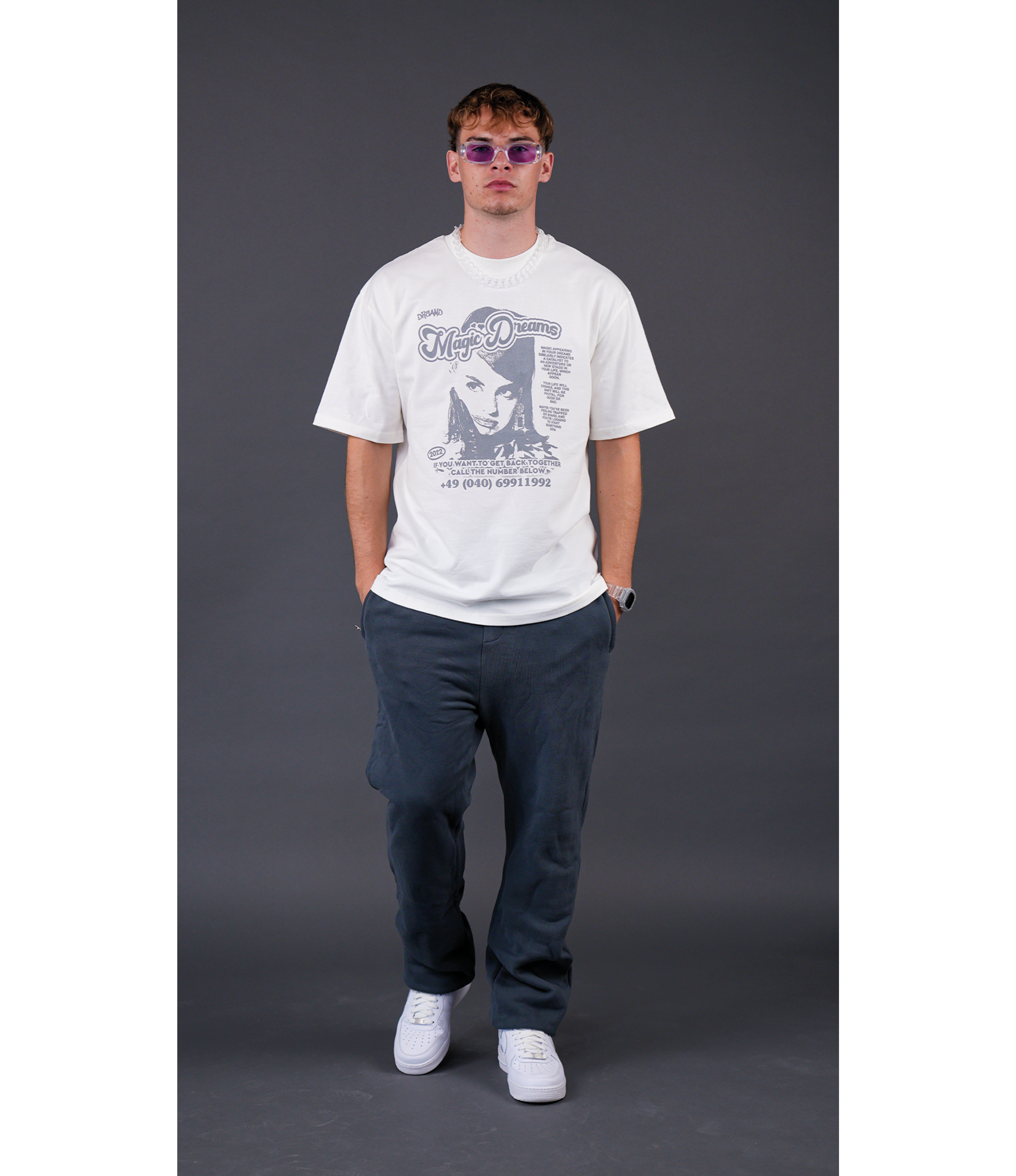 SWEATPANTS STONE (430 GSM)