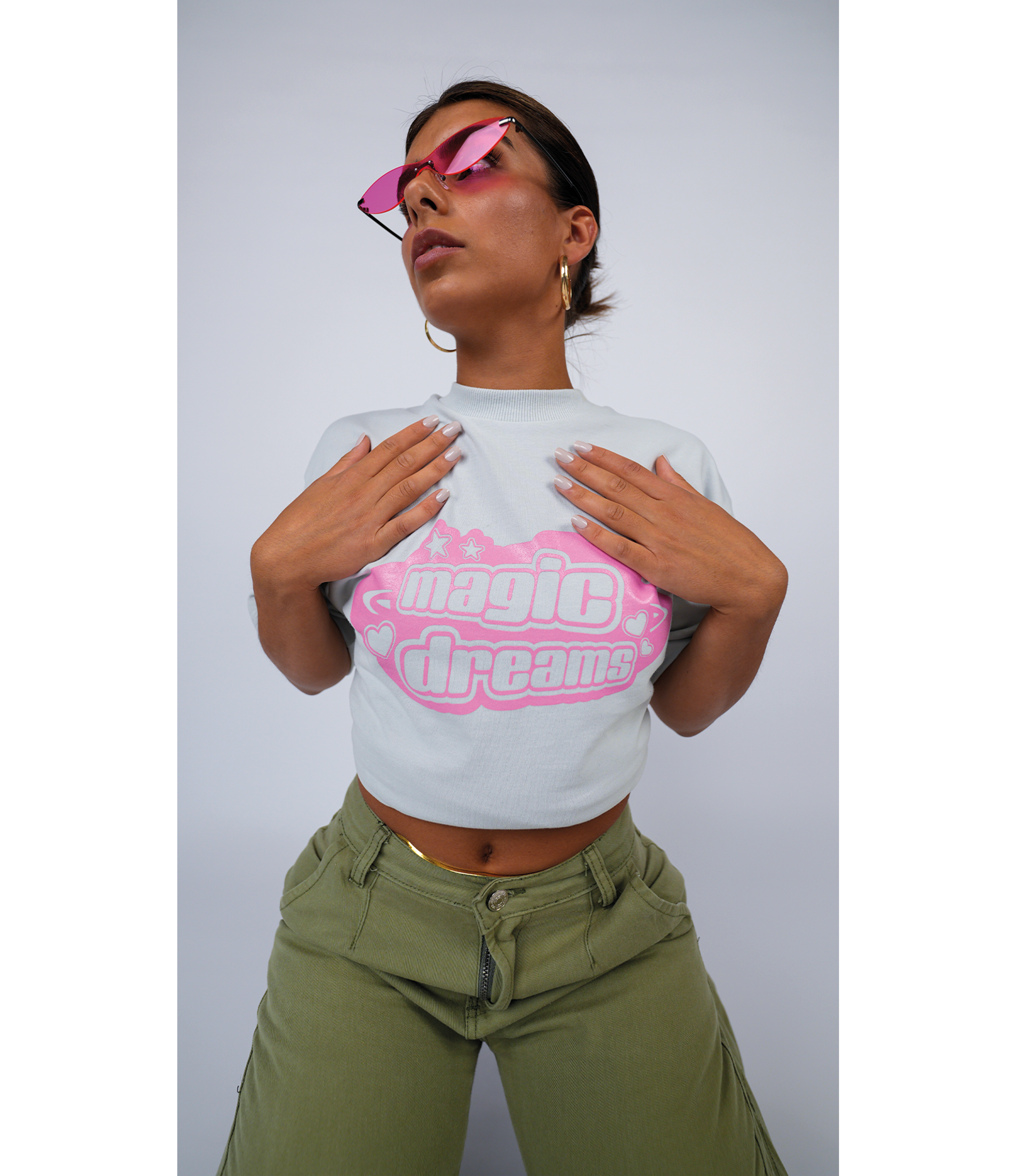 ILLUSION TEE GREY (350 GSM)