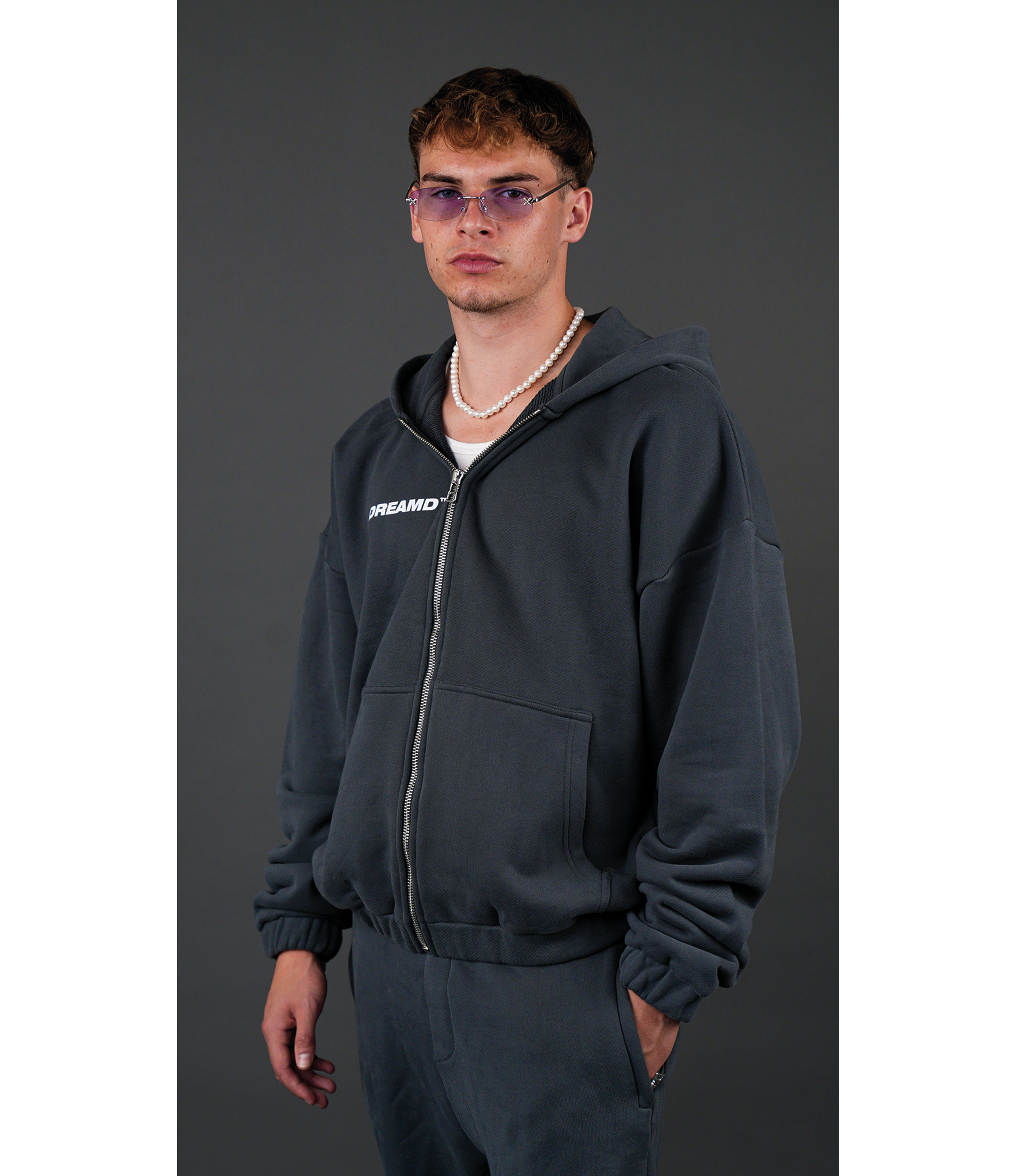 DESIRE ZIPPER STONE (430 GSM)