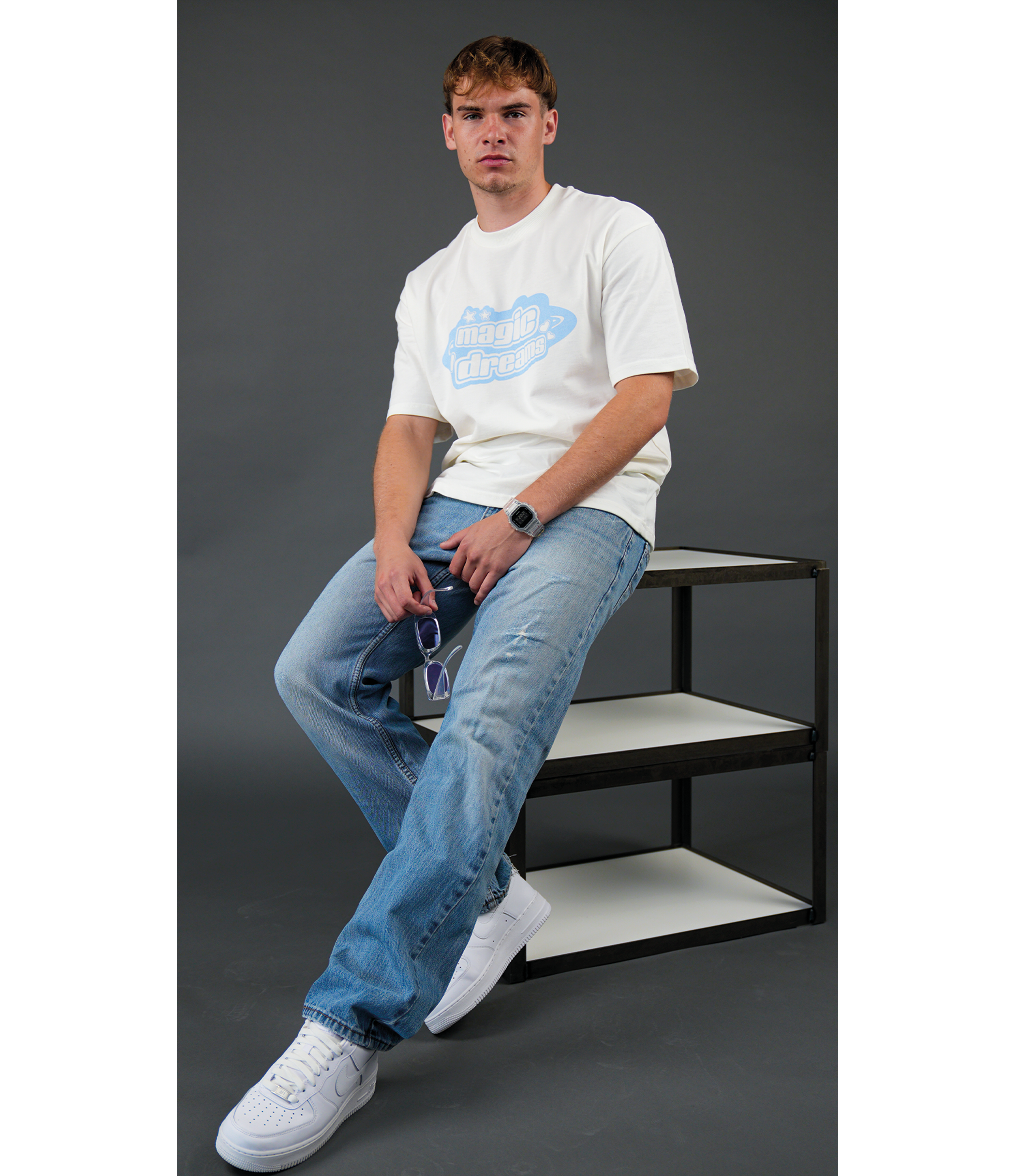 ILLUSION TEE CREME (350 GSM)