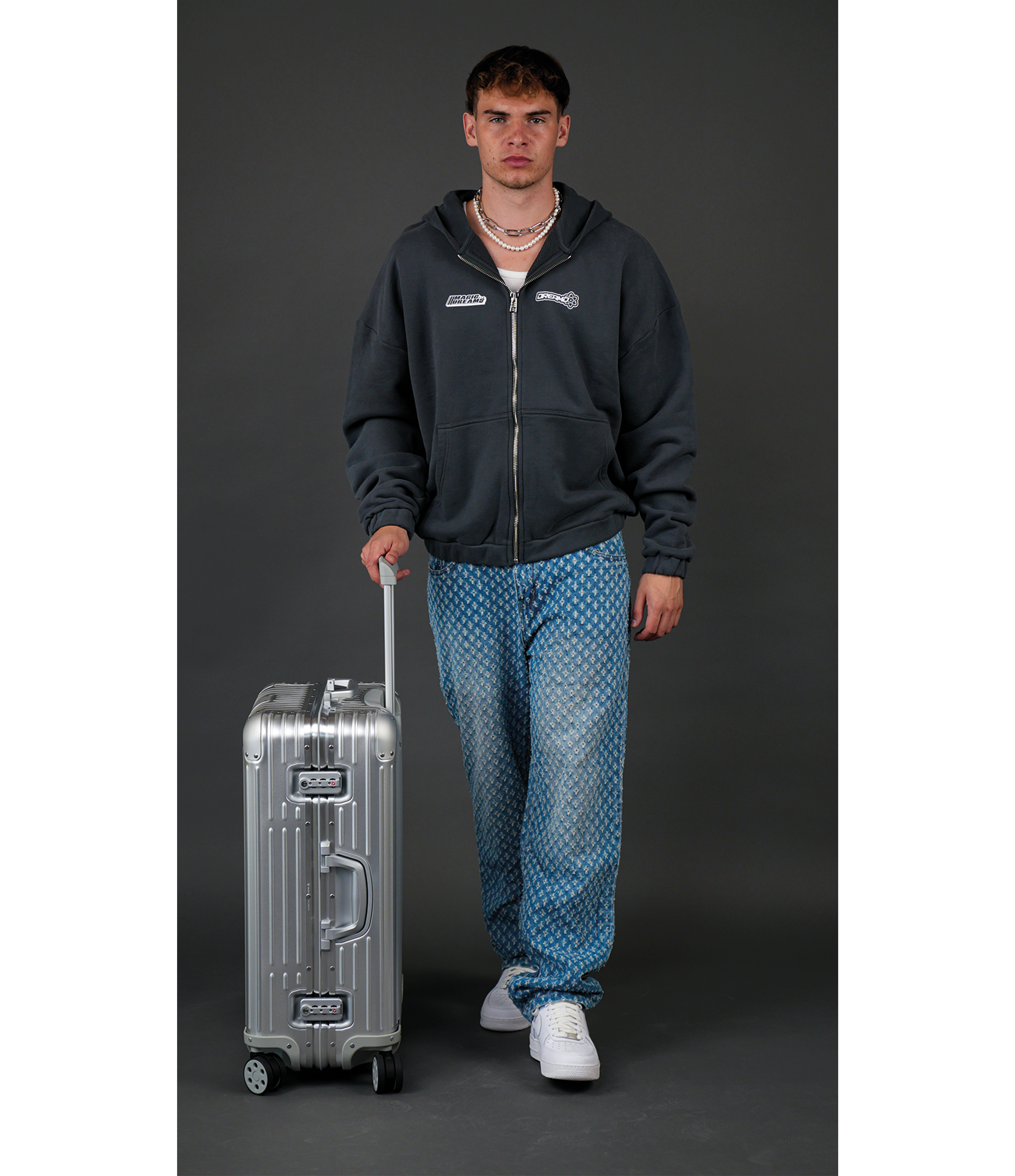 FINESS ZIPPER STONE (430 GSM)