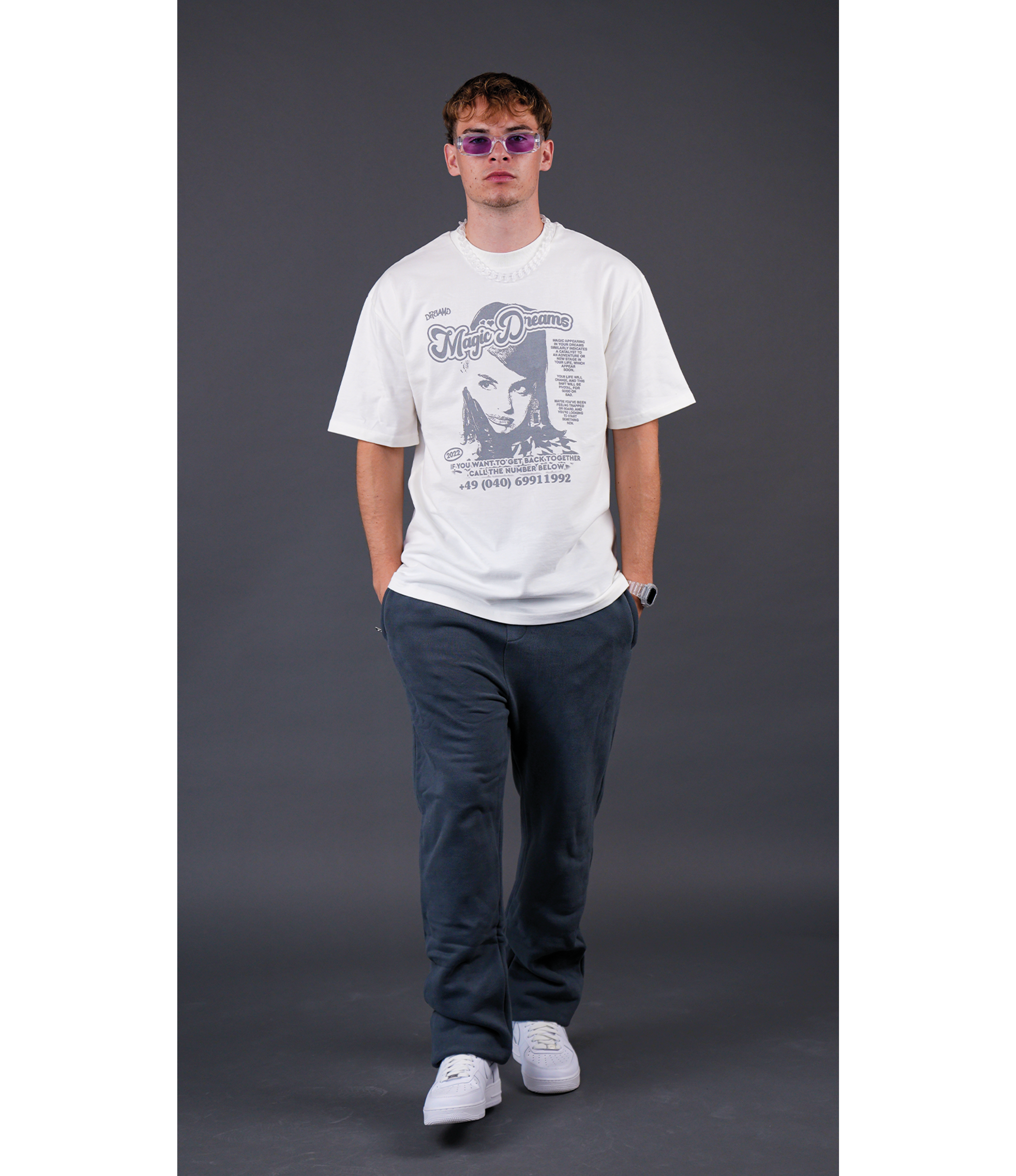 SWEATPANTS STONE (430 GSM)