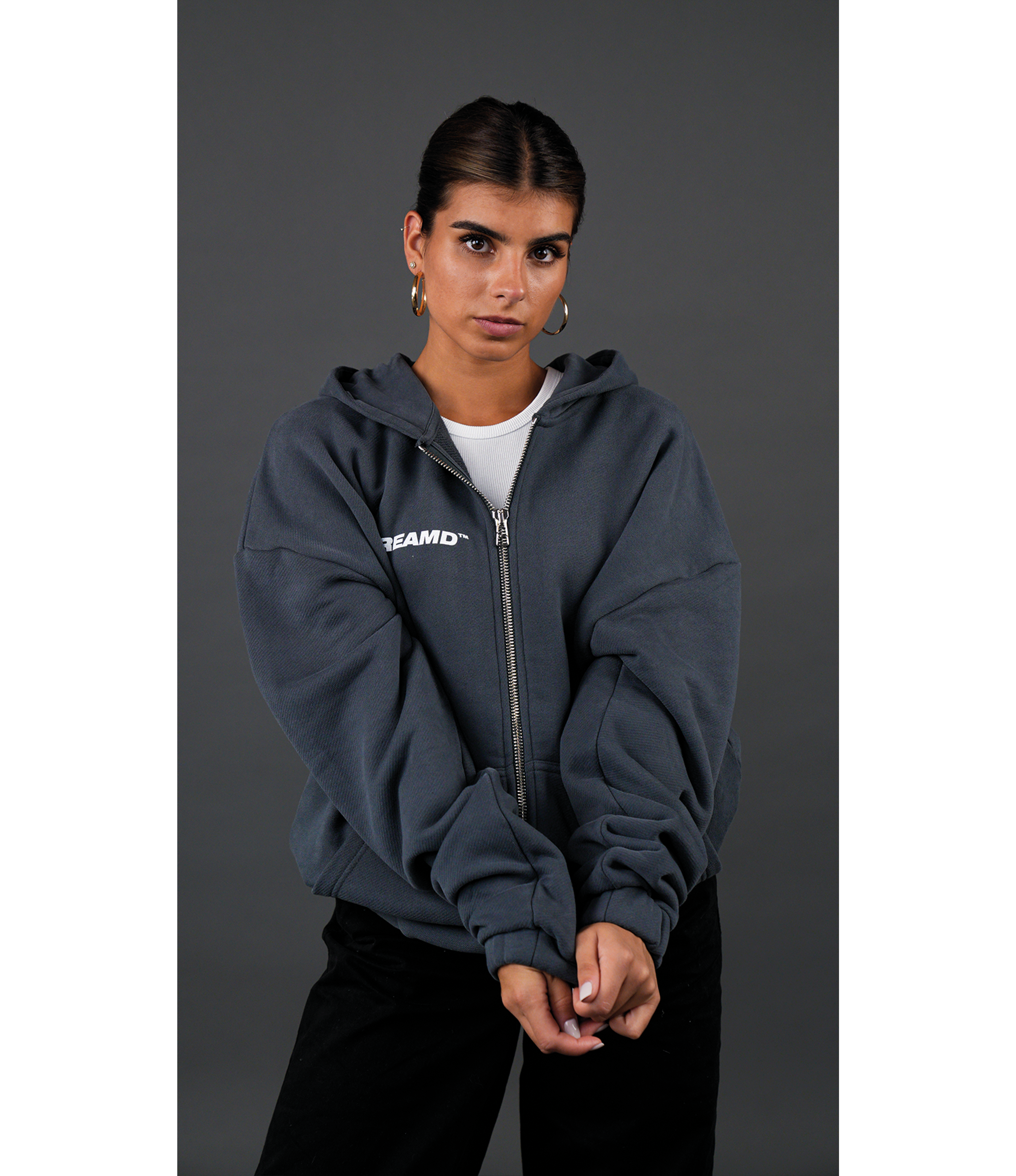 DESIRE ZIPPER STONE (430 GSM)