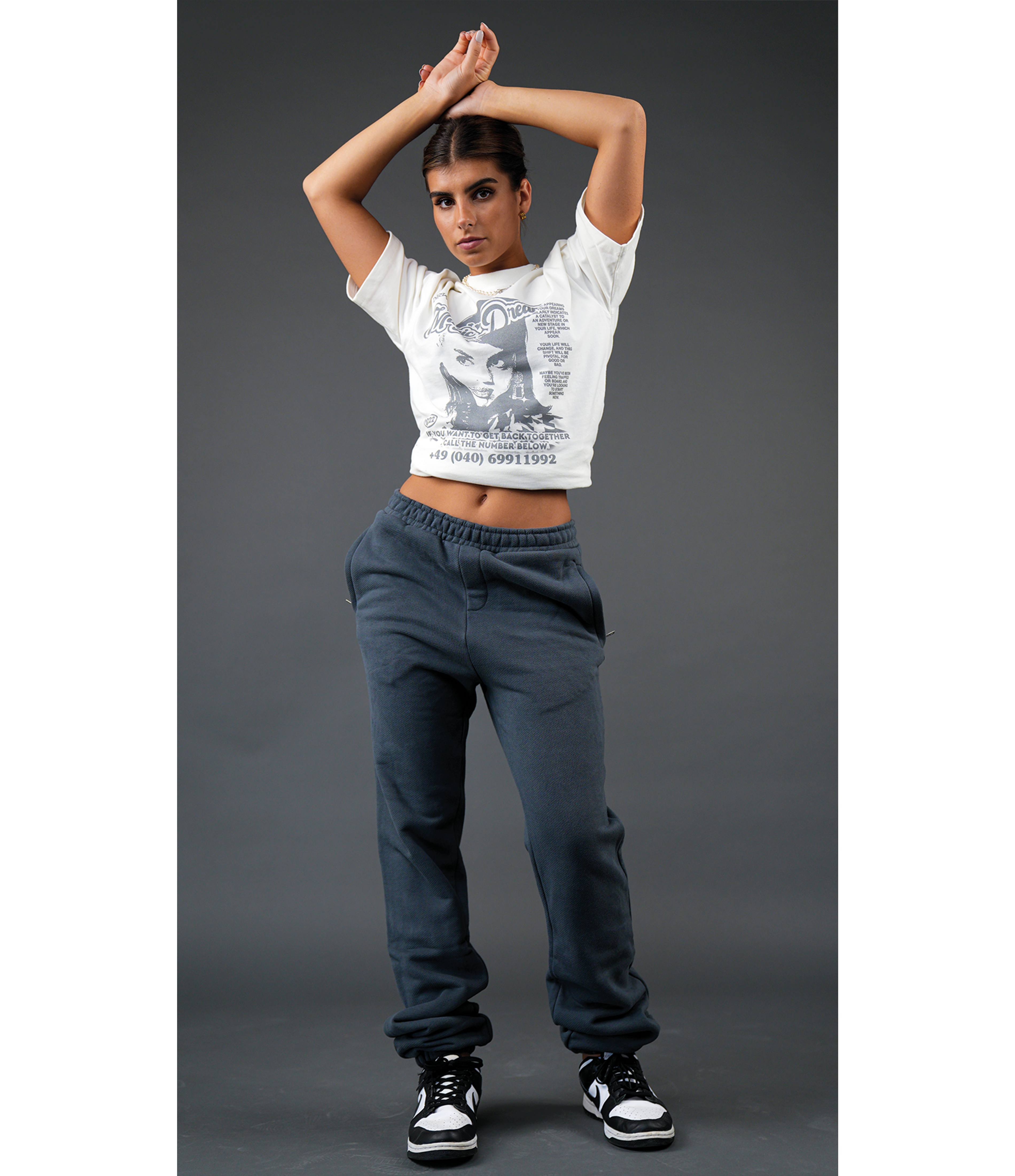 SWEATPANTS STONE (430 GSM)