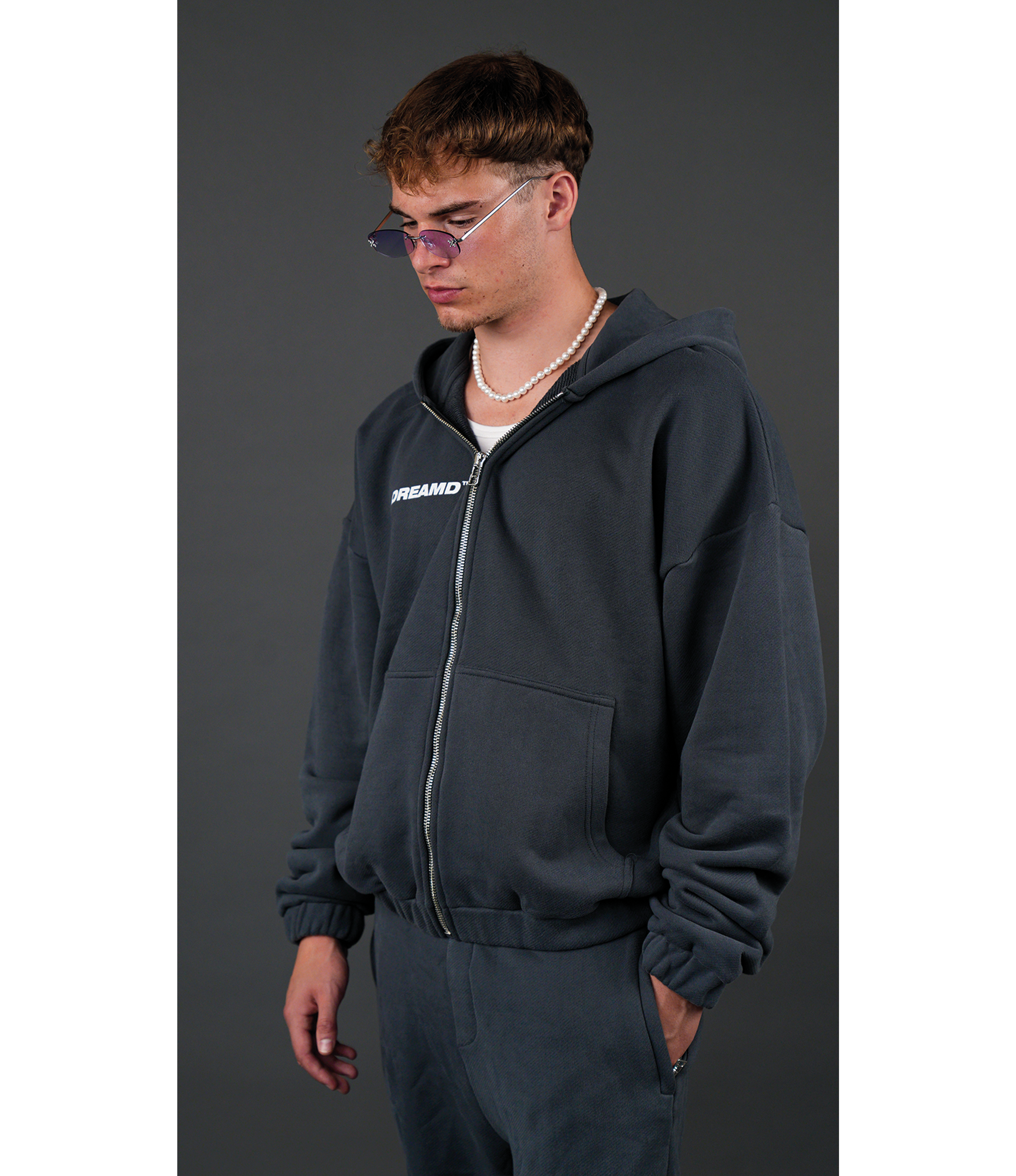 DESIRE ZIPPER STONE (430 GSM)