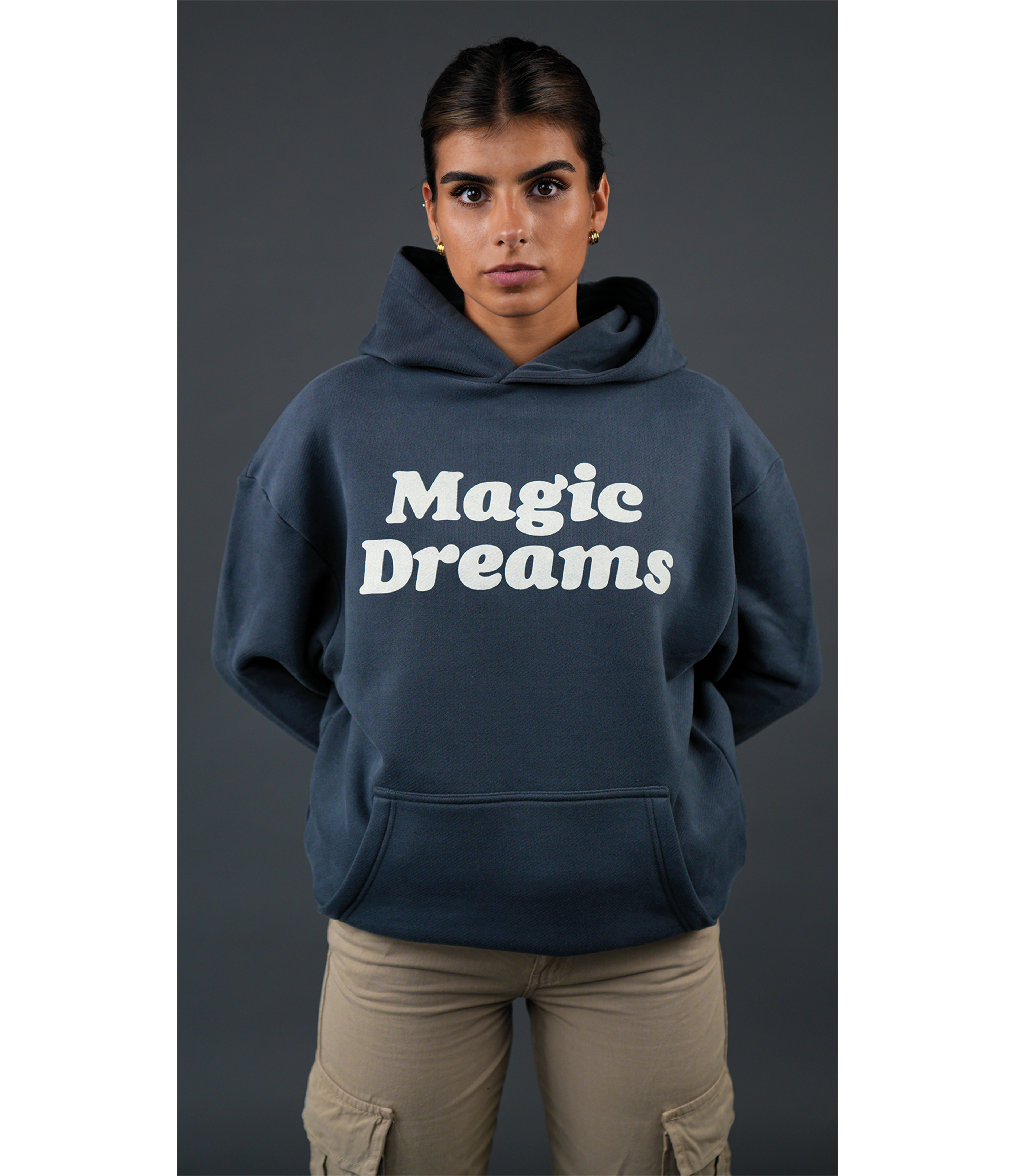 MAGIC HOODIE STONE (430 GSM)