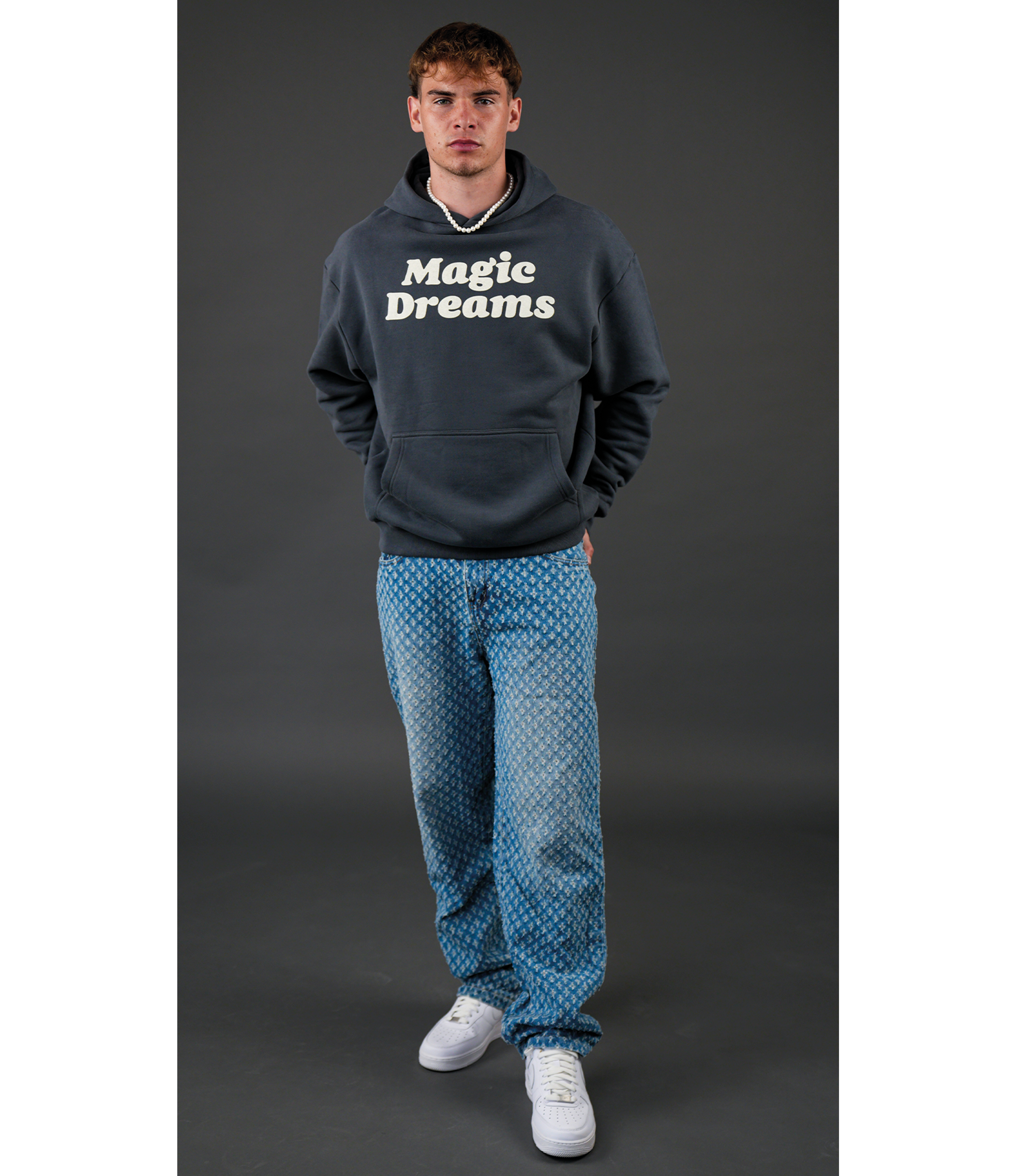 MAGIC HOODIE STONE (430 GSM)