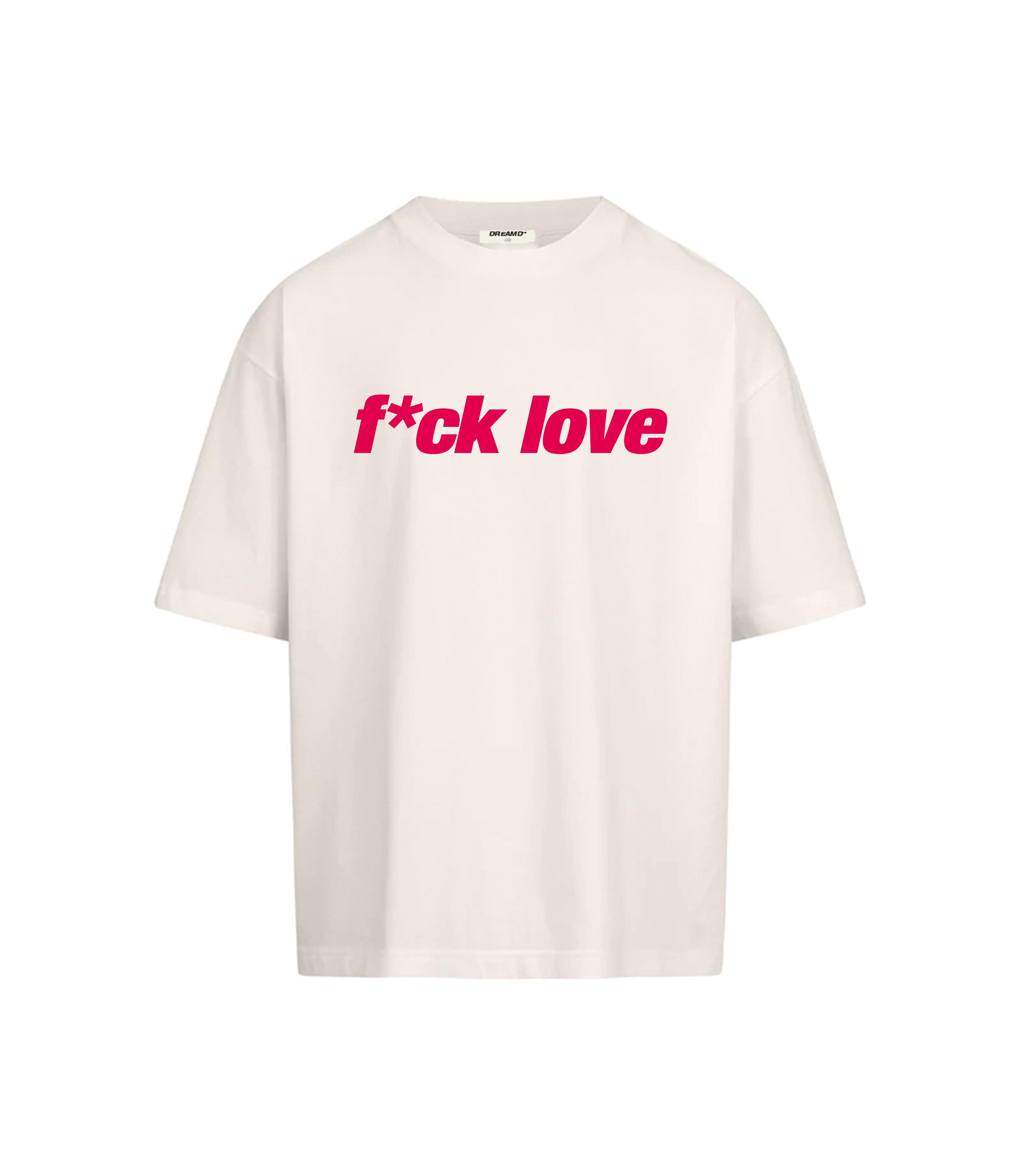 F*CK LOVE TEE CREME (350 GSM)