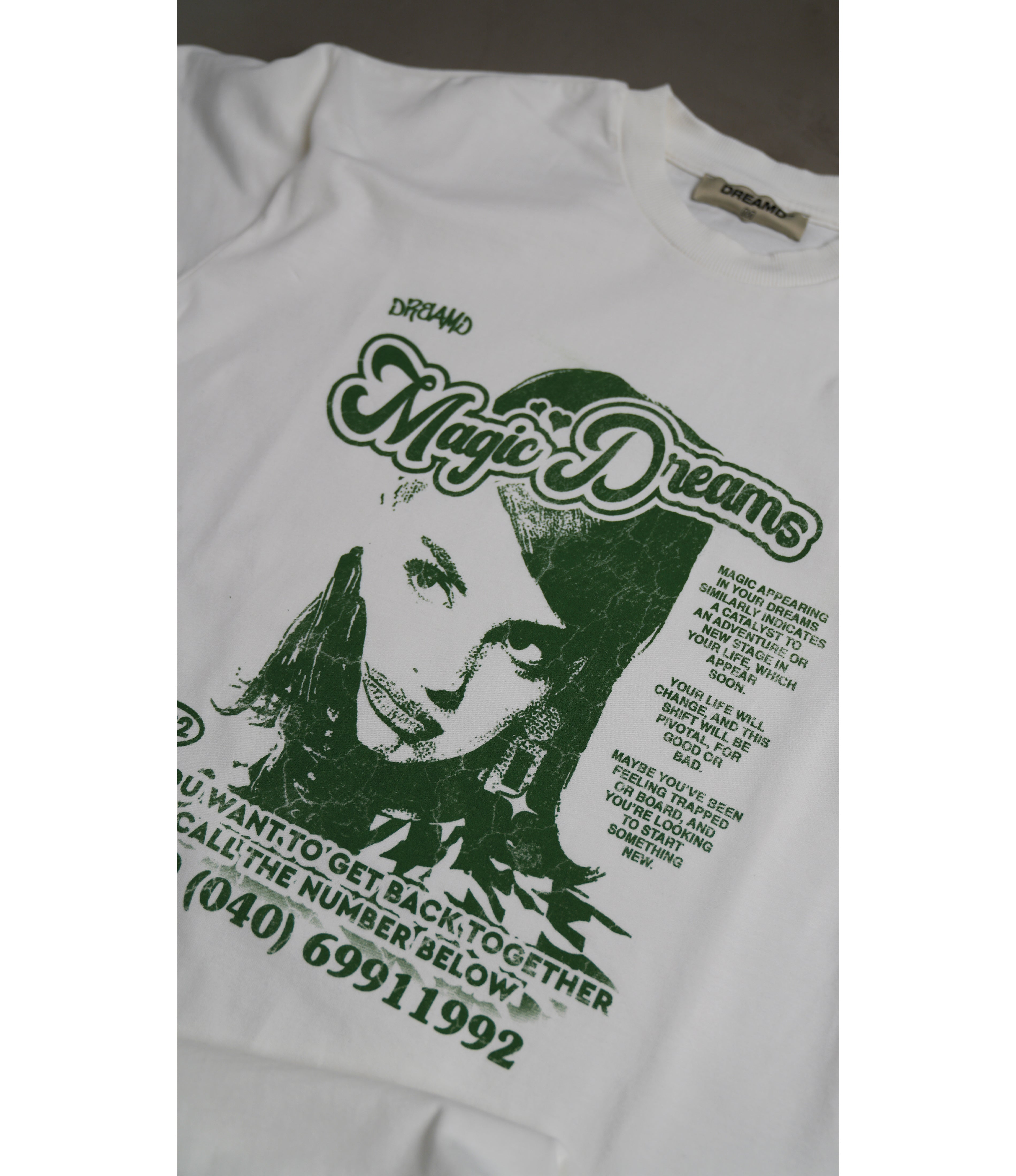 GIRLFRIEND 2.0 TEE CREME (350 GSM)