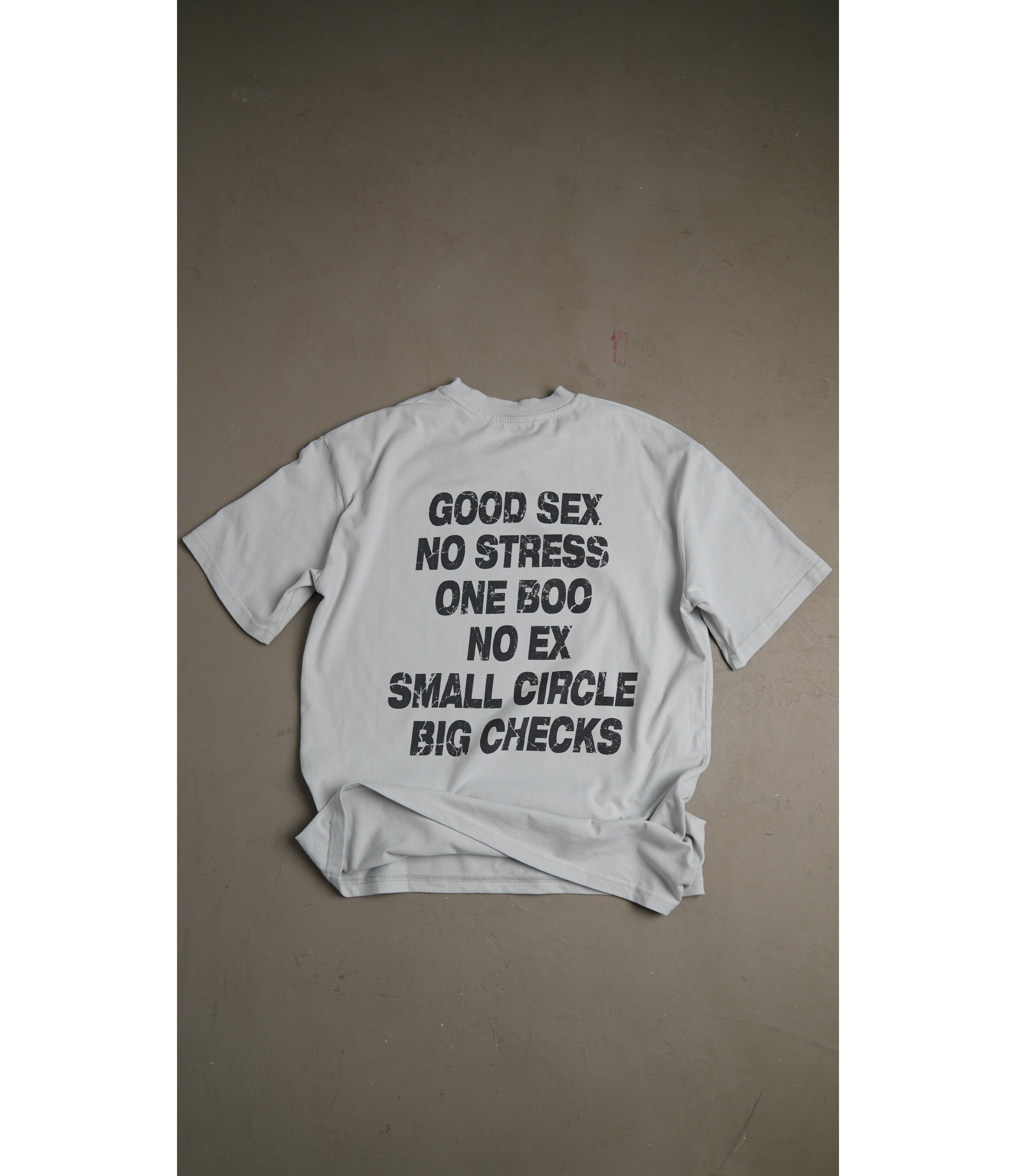 MINDSET TEE GREY (350 GSM)