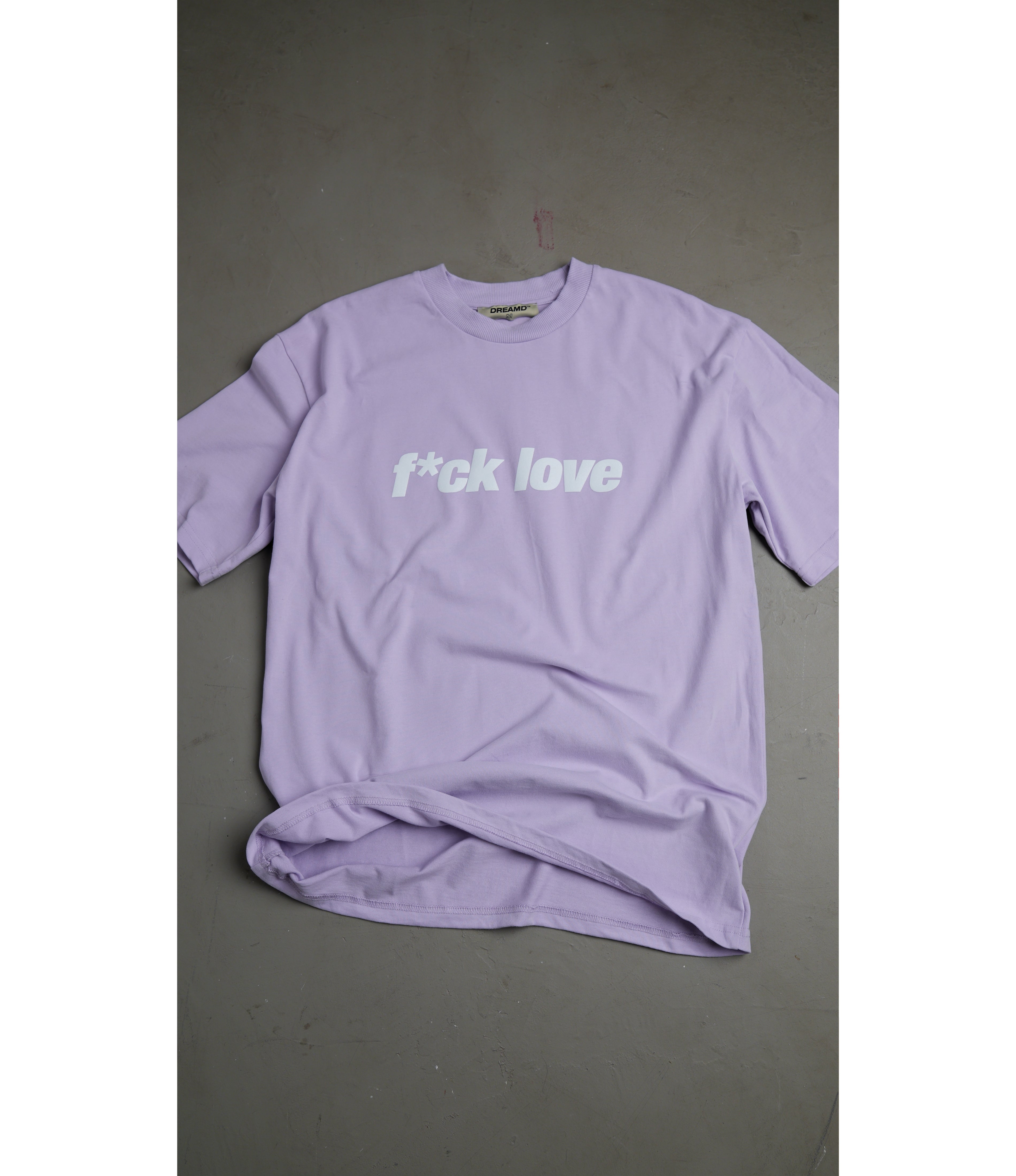 F*CK LOVE TEE FLIEDER (350 GSM)